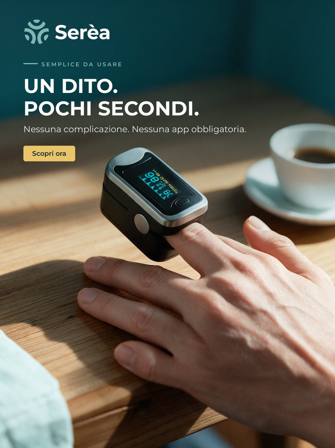 Un dito, pochi secondi. Scopri ora